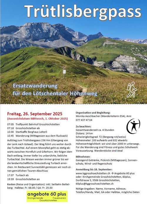 14 Trütlisbergpass 2025