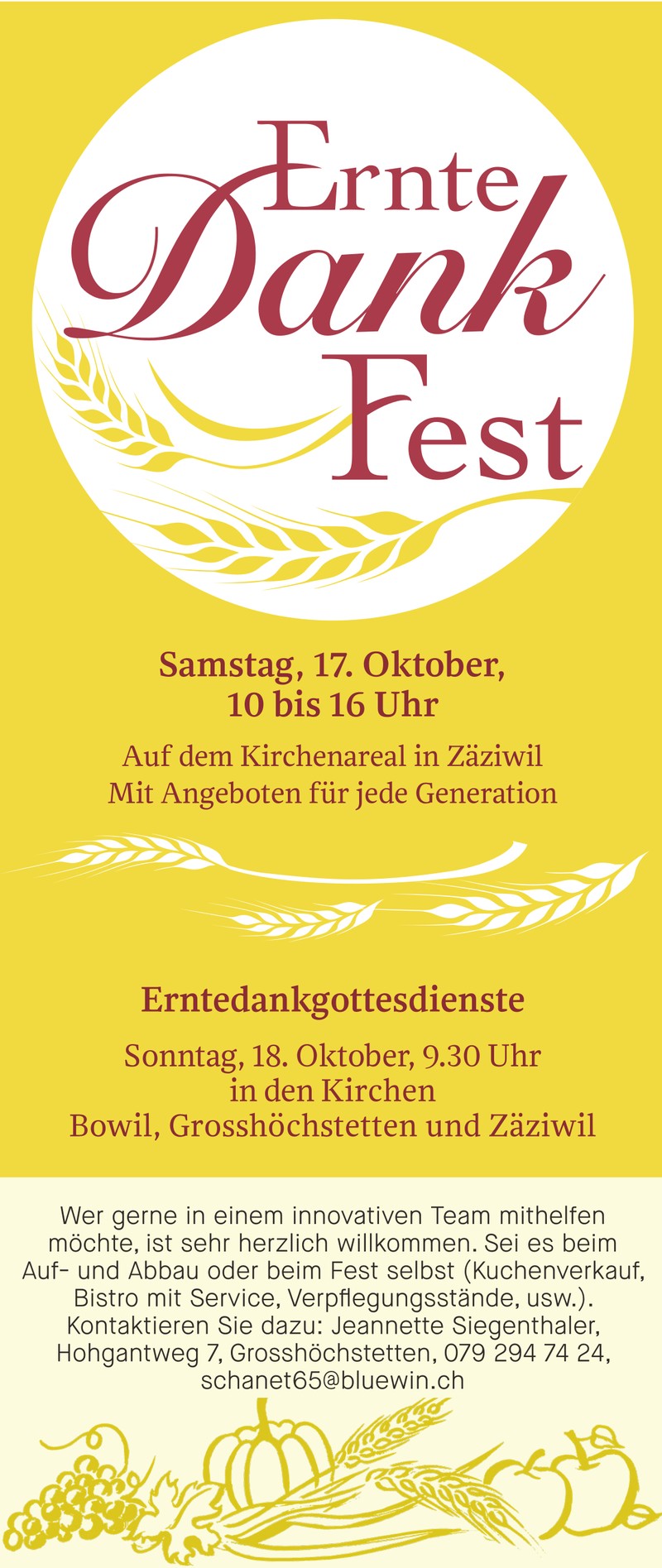 Voranzeige für HP