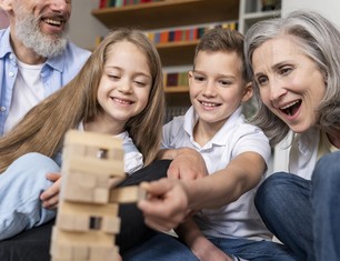 close-up-happy-family-home